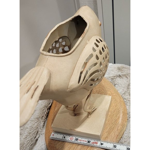 Bird Shaped Metal Luminary - Picture 6 of 9